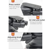 Professional Heavy Duty 5" Dual Action Random Orbit Air Sander, Orbital Pneumatic Palm Sander -Composite Design, Low Vibration BPJOWVIL
