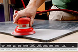 Cubitron II 3M Self-Generated Vacuum Random Orbital Sander 20208, 6 in, 5/16 in Orbit, 1 per case Cubitron II