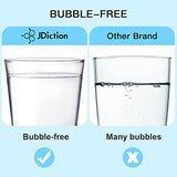 JDiction UV Resin, Upgrade 300g Low Viscosity Hard Thin UV Resin with Super Crystal Clear Resin Kit for Jewelry, Casting, Coating and DIY Craft JDiction