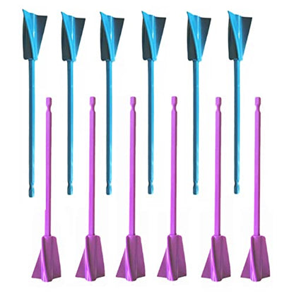 Resin Mixer Paddles,12 PCS Drill Mixing Attachment,Reusable Paint Mixer for Drill, epoxy drill paddles drill mixer Drill Attachment Resin Molds - WoodArtSupply