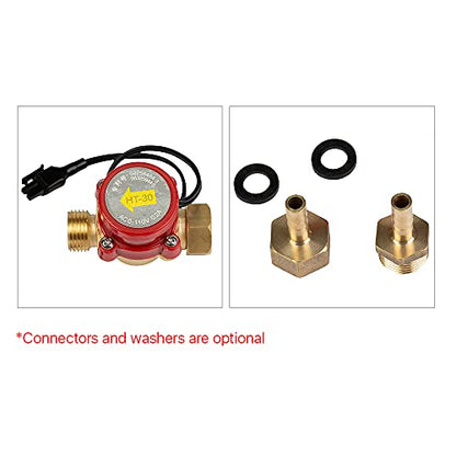 Cloudray Water Flow Sensor flow Switch DC 0-110V HT-30 for Engraver & Cutter Protecting CO2 Laser Tube（ Caliber: 8mm） - WoodArtSupply