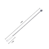 20 pcs Stainless Steel Coffee Beverage Stir Sticks Cocktail Stirrers Drink Swizzle Stick 7.4" Swizzle Stick Picks Tools SZLFSX
