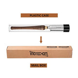 IMOTECHOM 2-Inches HSS Roughing Gouge Lathe Chisel Wood Turning Tools with Round Plastic Box and Hanging Bag IMOTECHOM
