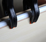 Tueascallk 9" Heavy Duty Nylon Spring Clamps, Woodworking Clamp, for Home Improvement and Photography Projects, The Maximum Opening of the Jaw is Tueascallk