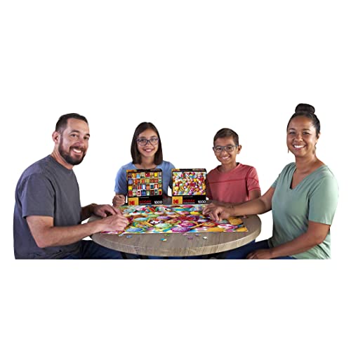 Kodak Premium Puzzles Variety of Colorful Ice Cream Jigsaw Puzzle - WoodArtSupply