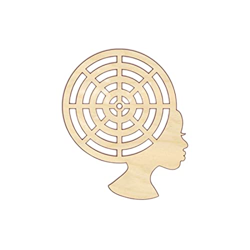 Diva Wreath Rail Wood Craft Unfinished Wooden Cutout Art DIY Wood Sign Inspirational Wall Plaque Rustic Hanging Wall Signs Decor for Front Door Arupkeer