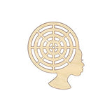 Diva Wreath Rail Wood Craft Unfinished Wooden Cutout Art DIY Wood Sign Inspirational Wall Plaque Rustic Hanging Wall Signs Decor for Front Door Arupkeer