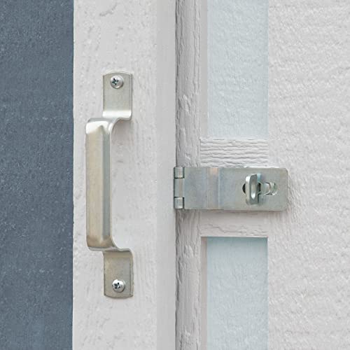 Handy Home Products Cambria 10x4 Outdoor Wood Storage Shed with Full Floor System Handy Home Products