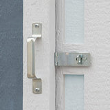 Handy Home Products Cambria 10x4 Outdoor Wood Storage Shed with Full Floor System Handy Home Products