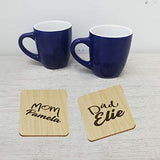 MONKEY SUN 48 Pieces 4 x 4 Inches Unfinished Square Wood Blank Coaster Bulk for Drinks, Painting, Writing, Bar, Kitchen Home Decor, DIY Craft, Party MONKEY SUN