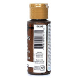 DecoArt Dazzling Metallics 2-Ounce Rich Espresso Acrylic Paint ,Brown DecoArt