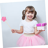 DECHOUS 14pcs Handmade Wand Unfinished Fairy Wand Party Streamers Unpainted Fairy Stick Wands for Girls Bulk Craft Supplies Bulk Gifts for Wand Kit DECHOUS