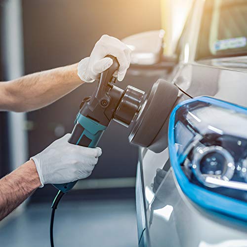 SIQUK 9 Pieces 5 Inch Buffing Pads Kit Foam Buffer Polisher Pads 5 Inch Hook and Loop Polishing Pads Buffer Attachment for Drill SIQUK