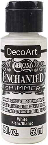 Deco Art ENCHANTED SHIMMR 2OZ WHITE, us:one size DecoArt