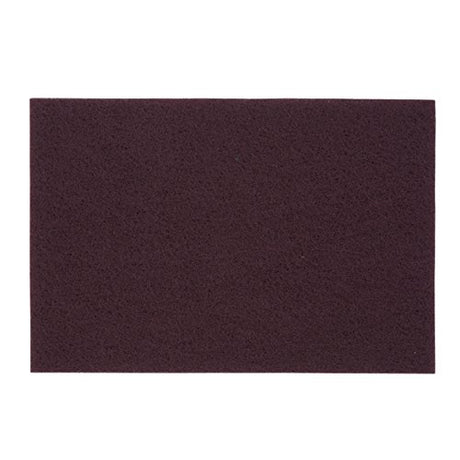 Norton Non-Woven Sanding Pad 1pc, Maroon, #00 - WoodArtSupply