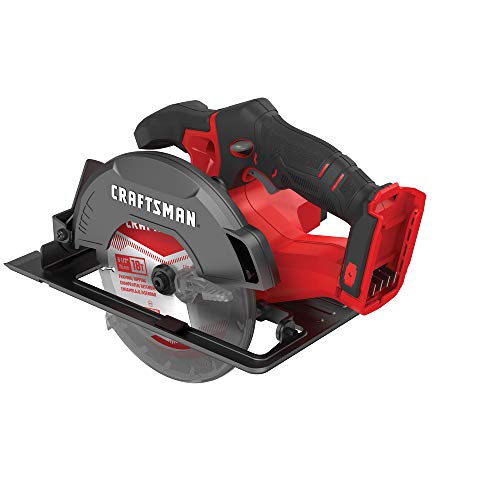 CRAFTSMAN V20 Cordless Circular Saw, 6-1/2 inch, Bare Tool Only (CMCS500B) - WoodArtSupply