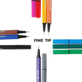 Mont Marte Fine Tip Markers Tri Grip in Case 12pce Mont Marte