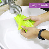 HiGift 4 Pack Silicone Mats for Crafts, Silicone Sheet for Crafts Resin Jewelry Casting Mat Pad, Waterproof Nonstick Heat-Resistant, Blue, Pink, HiGift