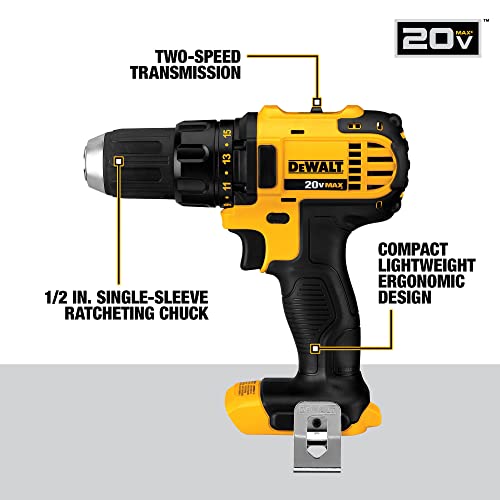 DEWALT 20V MAX Combo Kit, Compact 6-Tool (DCK620D2) - WoodArtSupply