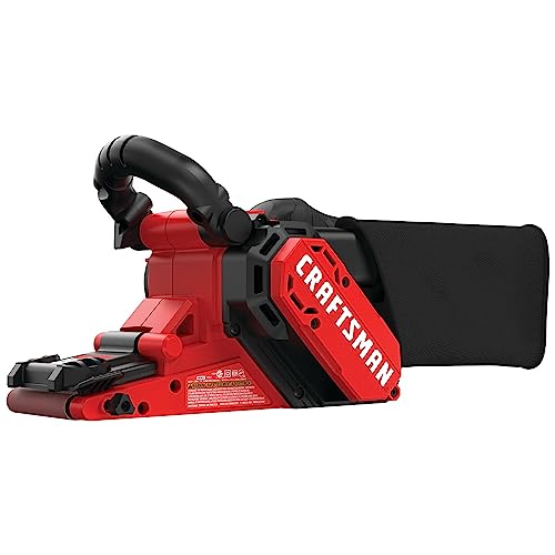 CRAFTSMAN Belt Sander, 3 inch x 21-inch, 7 Amp, Corded (CMEW213) Craftsman