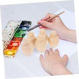 SEWACC 10pcs DIY Puppet Miniature Dolls Childrens Toys Miniature Toys DIY Dolls Pegs Wooden Peg Dolls Wood Peg Doll Bodies Unfinished Wood Toys SEWACC