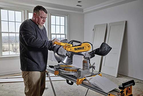 DEWALT Miter Saw, 12-Inch, Double Bevel, Compound, XPS Cutline, 15-Amp (DWS716XPS) - WoodArtSupply