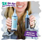 Tie Dye Party Kit for Kids & Adults - 36 Large Tye Dye Bottles with 12 Colors & Tie Dye Powder, Soda Ash, Gloves - Tie Dye Kit for Large Groups - DOODLE HOG