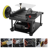 Table Saw, Multi-Functional Mini Precision Table Saws Electric Desktop Saws DIY Wood Working Cutting Tool for DIY Handmade Wooden Model Crafts Ejoyous
