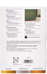 Cricut 2008716 Foil Transfer Sheets Sampler, Metallic (24 ct), 24 Pack Cricut