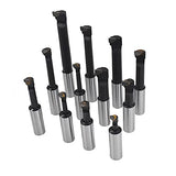 TINVHY 12-Pack Set 3 Boring Head R8 Shank 3/4 Carbide Boring Bar, Replacement for Bridgeport Milling TINVHY