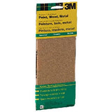 3M General Purpose Sandpaper Sheets, 3-2/3-in by 9-in, 60-100-150 Assorted Grits, 6-Sheets 3M