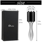 DIUDUS Leather Hammer Leather Mallet Craft Leather Carving Hammer Leather Maul for Stamping Tool Black Nylon Head Leather Mallet for Leather Work DIUDUS