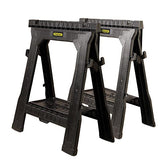 Sawhorse, Plastic, 1000 Capacity (Lb.), PK2 Stanley