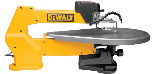 DEWALT Scroll Saw, Variable-Speed, 1.3 Amp (DW788), Yellow, 20-Inch - WoodArtSupply