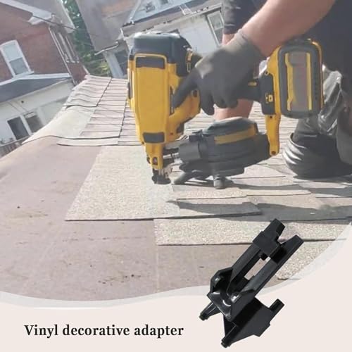 Vinyl Siding Adaptor Tip for Dewalt Roofing Nailer Cordless 20v DCN45RND1, DCN45RN, DCN45RNB Tip Replacement Vinyl Trim Adaptor and Vinyl Siding HNF
