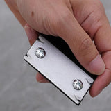 KETIPED Woodworking Edge Trimmer, Hand Planer Edge Bander for Burrs,Edge Corner Planer,Wood Chamfering Fillet Scraper,Edge Banding Cutter for PVC ABS KETIPED