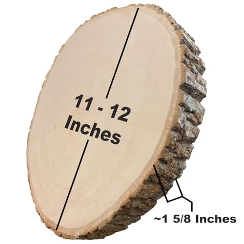 Wilsons 40003 Basswood Thick Round, 11" to 12" - WoodArtSupply