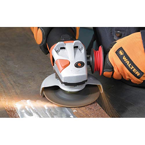 Walter 15L843 4-1/2x5/8-11 Flexcut Mill Scale Spin-On Grinding Wheels Contaminant Free Type 29S Grit 36, 25 Pack Walter Surface Technologies