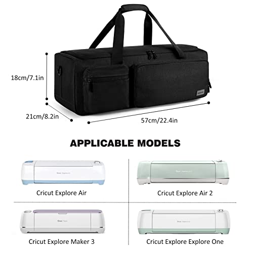 Carrying Case Bag Compatible with Cricut Maker, Maker 3, Explore Air 2,  Explore