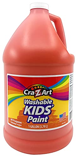 Cra-Z-Art Washable Poster Paint Orange 1 Gallon Cra-Z-Art