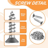 24PCS Silver L Bracket Corner Sets 90 Degree Corner Brace Metal Right Angle Bracket Stainless Steel for Wood Shelves Cabinet Furniture Tables Chairs PICRALT