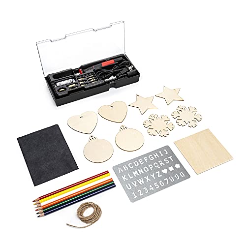 Weller Woodburning Ornament Kit, 35 Piece, 120V - WLPROWBH1A - Only on Amazon - WoodArtSupply