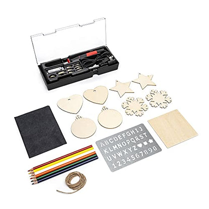 Weller Woodburning Ornament Kit, 35 Piece, 120V - WLPROWBH1A - Only on Amazon - WoodArtSupply