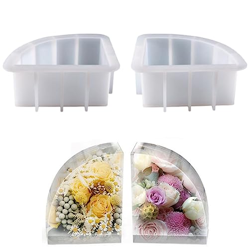 Large Resin Molds,Bookend Resin Molds,Large Geode Book Organize Resin Molds Silicone,Crystal Epoxy Deep Resin Molds,Epoxy Resin Molds for Flowers Pilarmuture