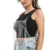 MIKI WELL Hair Stylist Apron - Adjustable Apron with Pockets, TPU Waterproof Barber Apron, Fashion Popular Transparent MIKI WELL