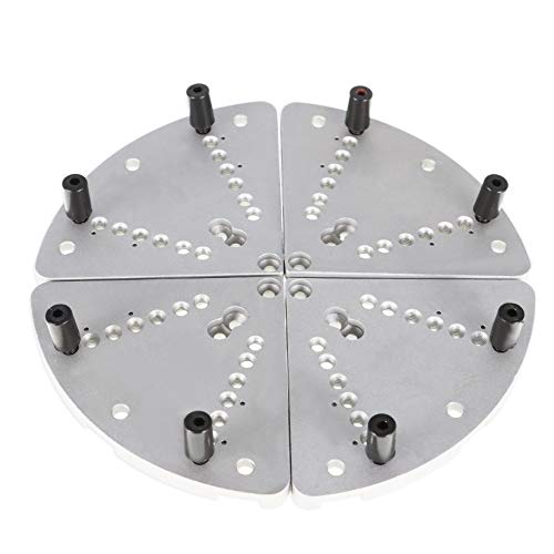 findmall 8-1/4 Flat Lathe Chuck Jaws for Finishing and Polishing Woodturning Bowl and Plate Bottoms findmall