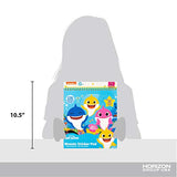 Baby Shark 3D Mosaic Stickers by Horizon Group USA, Decorate a Activity Book with Over 300 Foam Stickers, Create Your Own 3D Sticker Art, 3D Baby Shark