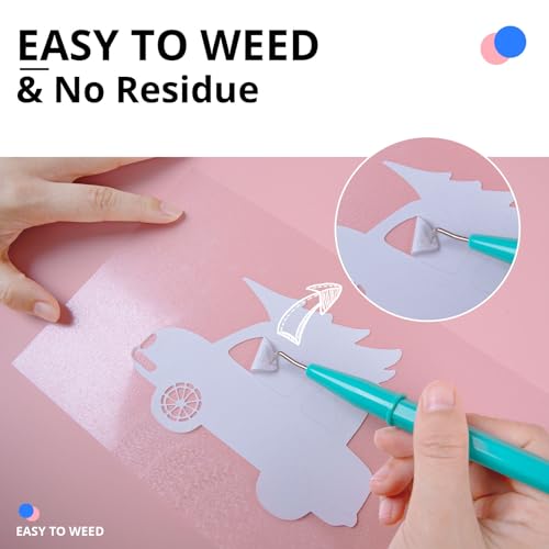 HTVRONT Rainbow White Glitter Heat Transfer Vinyl Bundle: 13 Pack White Glitter Iron on Vinyl for T-Shirt, White Glitter HTV Vinyl for Cricut, HTVRONT