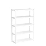 Raybee Garage Shelving Heavy Duty Garage Storage Shelves Load 2010LBS, Adjustable 5-Tier Heavy Duty Shelving, All Metal Shelving Utility Shelves for Raybee