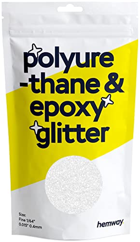 Hemway Polyurethane & Epoxy Glitter Metallic Glitter Crystals for Epoxy Resin Crafts, Tumblers, Arts, Crafts, Internal and External 500g / 17.6oz - - WoodArtSupply